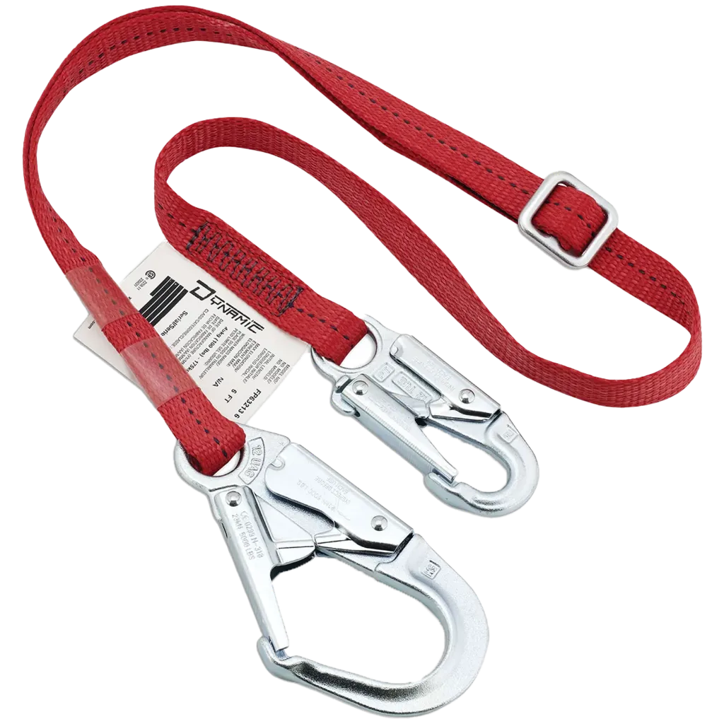 FP63213 Longe Fixe Web Ajustable 6' -Mc Rouge -PIP