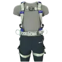 ACH3000 Harnais avec dorsal pad épl Pos. QC Bleu