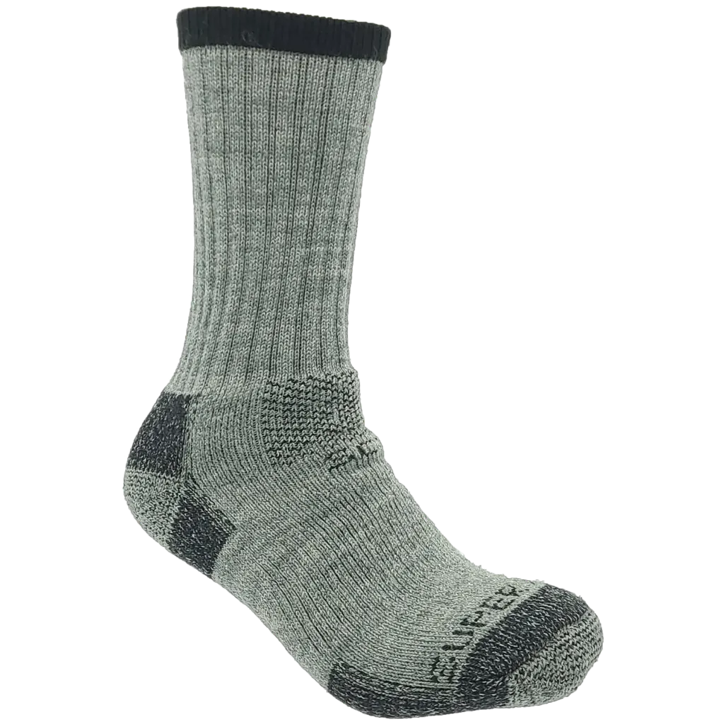 B**0221 Bas Merino Nylon Gris -J.BFIELDS
