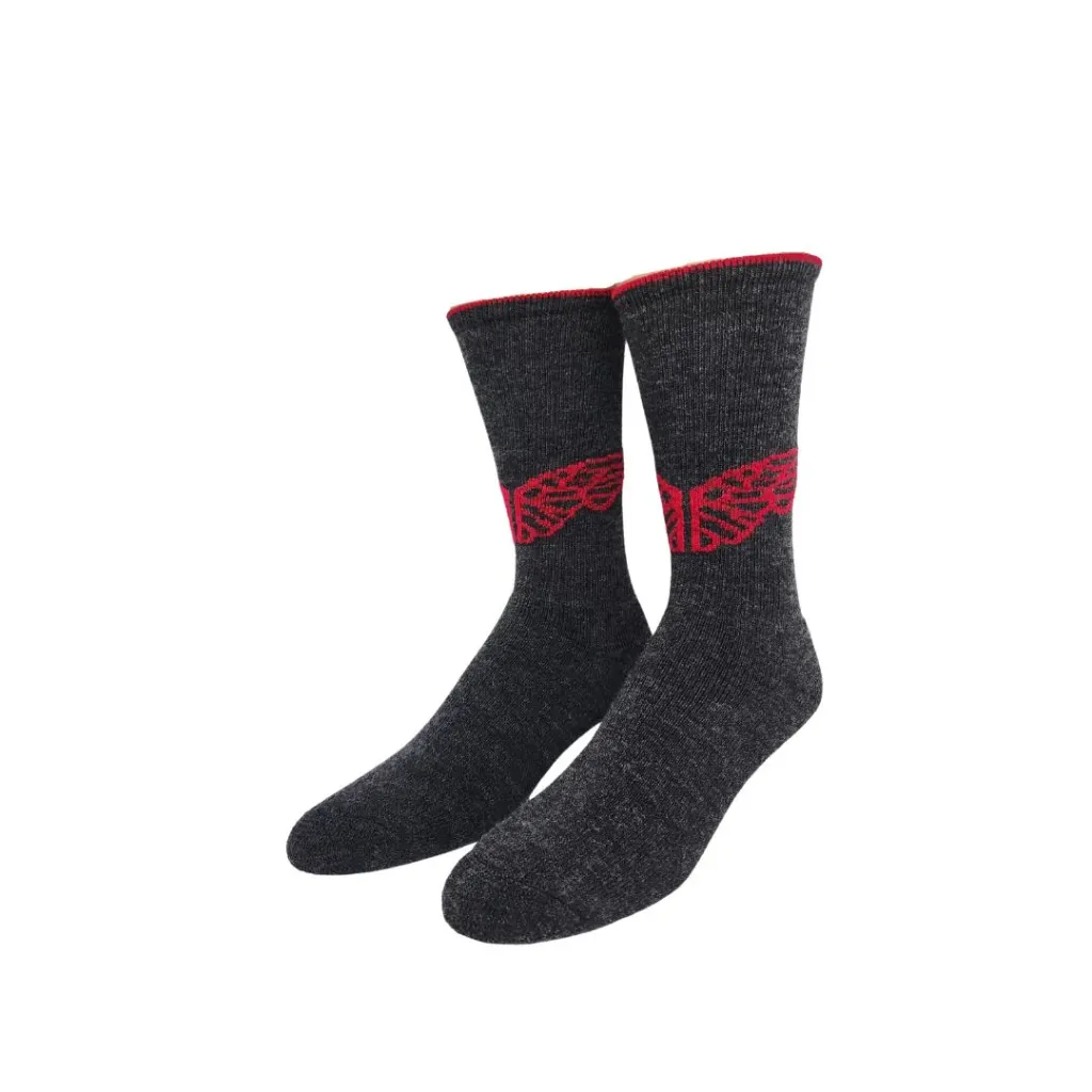 B**0243 Bas Merino Bamboo Charbon