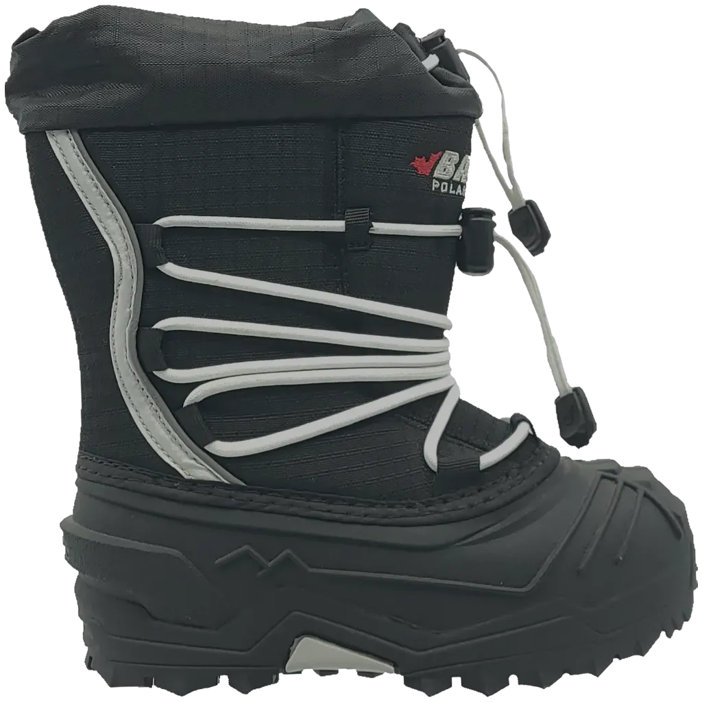 EPIC-Y003 Young Snogoose Botte hiver avec feutre Enfant Blanc -BAFFIN