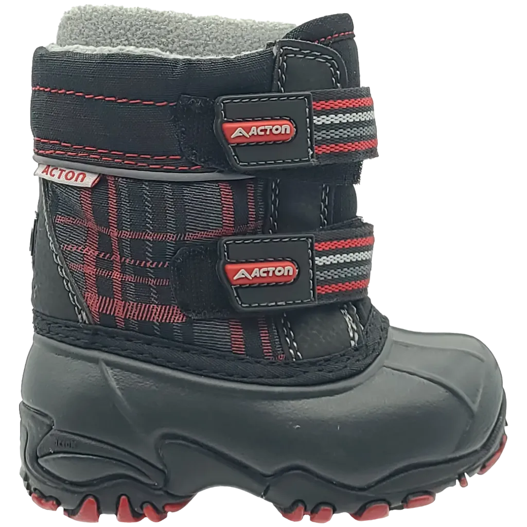 A8317 Pumpkin Botte hiver avec feutre Enfant Rouge -ACTON