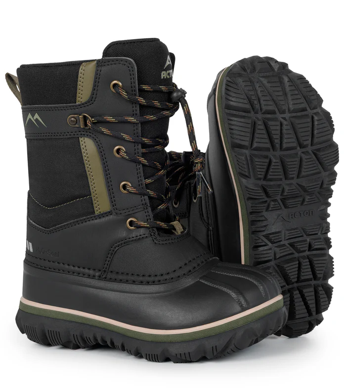 A8399 Botte hiver avec feutre Enfant Tan -ACTON