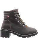 P0274BUR Brooklyn Botte hiver avec crampons femme Rouge foncé -NEXX