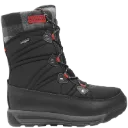 BF*0622 Botte hiver avec crampons Femme Noir