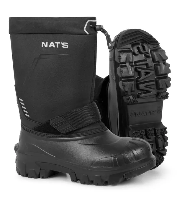 NT1407 Botte hiver avec feutre -Unisexe Noir -NATS