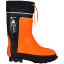 BRC0009 Botte CSA  de 8" Db/Imp. Neoprene Orange
