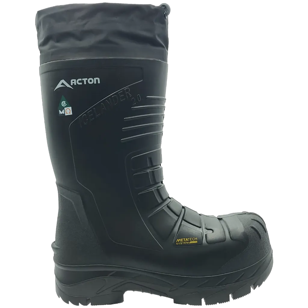 A3961B Icelander 2 Botte imperméable CSA Homme -Feutre Noir -ACTON
