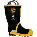 VW90 Fireman Botte imperméable CSA Unsx Jaune Noir -VIKING