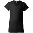 64V00L Softstyle Chandail manches courtes avec col en V Noir -GILDAN