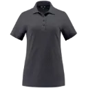 S05786 Polo manches courtes -Poly/Coton Charbon -CX2