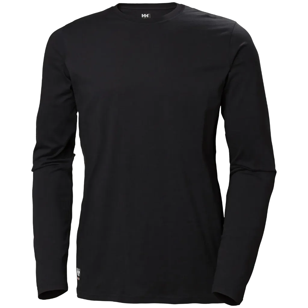 79159-990 Chandail manches longues -Coton Noir -HELLY HANSEN