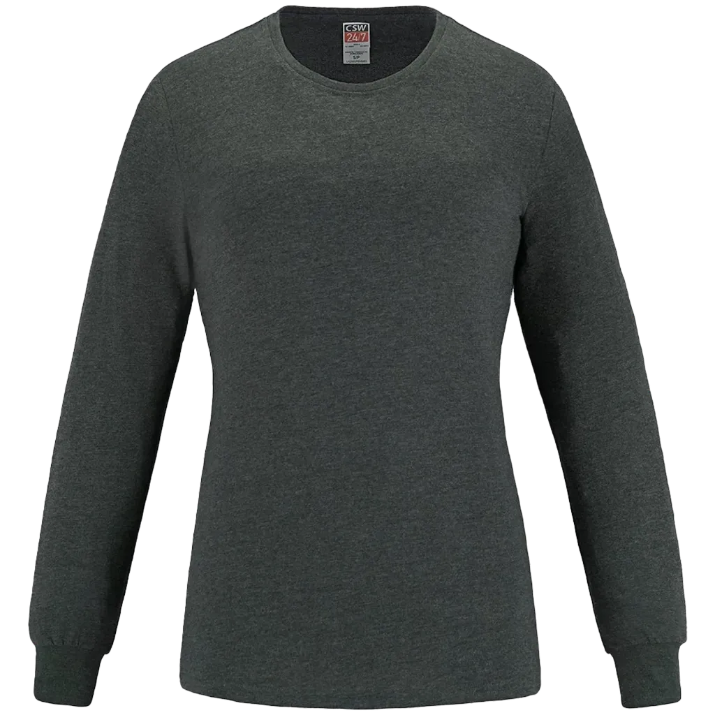 S05616 Breeze Chandail manches longues -Coton Charbon -CSW 24/7