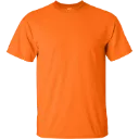 2000 Ultra Coton Chandail manches courtes -Coton Orange Hv -GILDAN