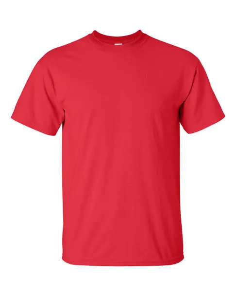 CH*3099 Chandail manches courtes en coton Rouge