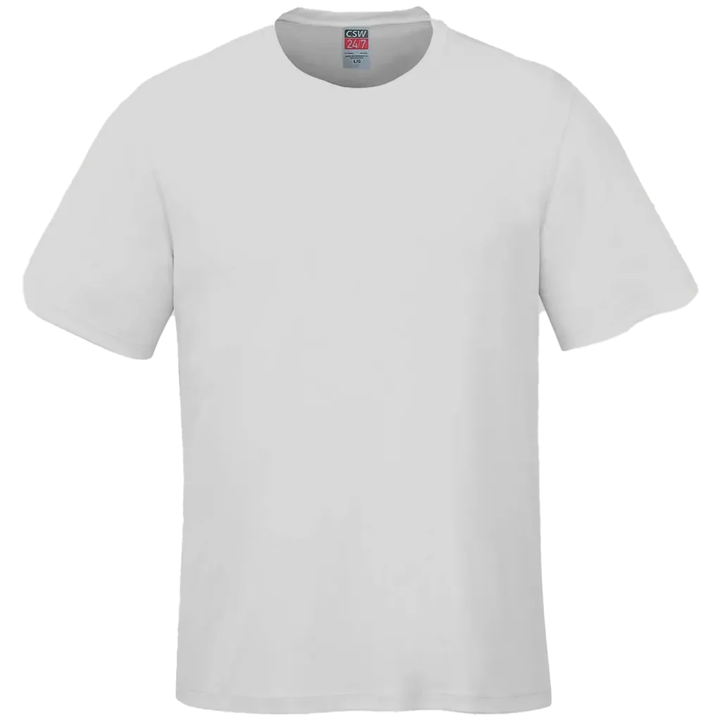 S05610 Parkour Chandail manches courtes -Coton Blanc -CSW 24/7