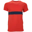 CH*3346 Chandail manches courtes en polycoton Rouge