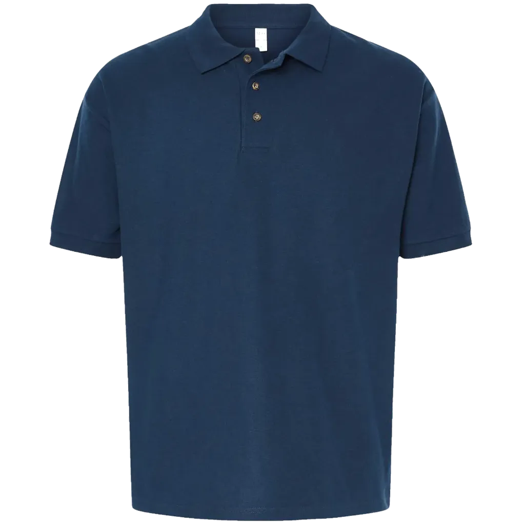 7002 Polo manches courtes -Coton Marine -M&O