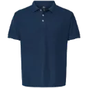7006 Soft Touch Polo manches courtes -Poly/Coton Marine -M&O