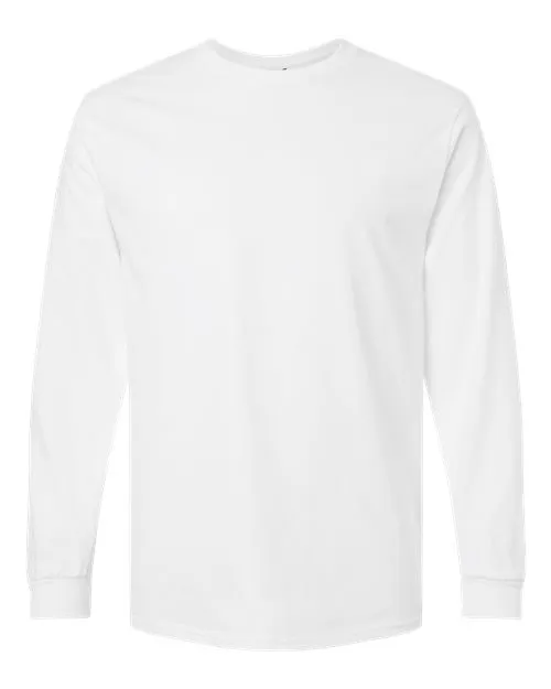 2400 Ultra Coton Chandail manches longues -Coton Blanc -GILDAN