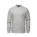 S05615 Breeze Chandail manches longues -Coton Gris Sport Chiné -CSW 24/7