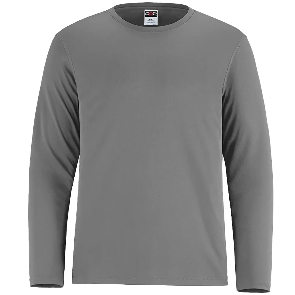 S05937 Chandail manches longues -Polyester Gris -CX2
