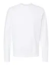 CH*7090 Chandail manches longues en coton ouaté Blanc