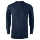 Z700 Chandail manches longues -Poly/Coton Marine -ZORREL