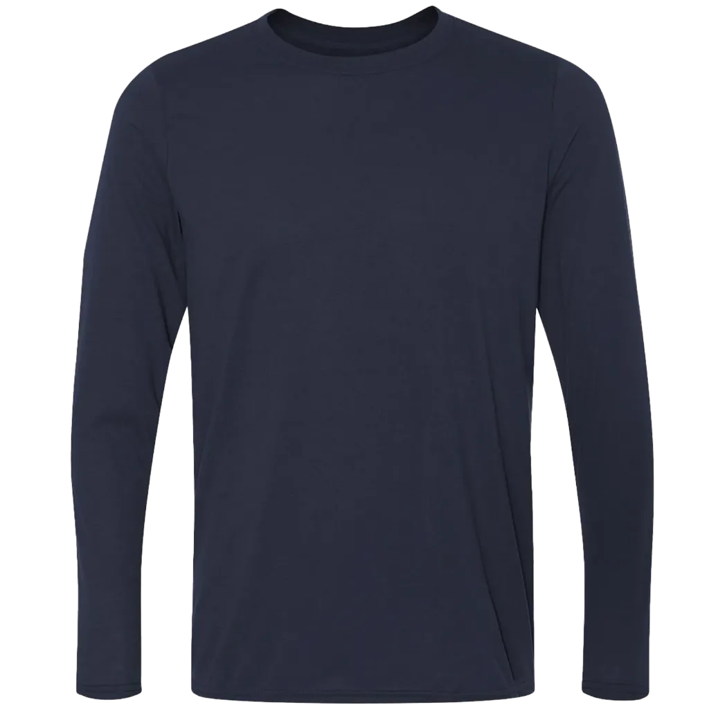 42400 Performance Chandail manches longues -Polyester Marine -GILDAN