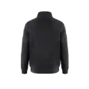 L00545 Chandail manches longues avec zip ¼ Noir -CSW 24/7