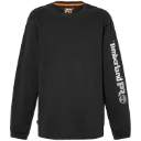A6ESB Core Chandail manches longues -Coton Noir -TIMBERLAND