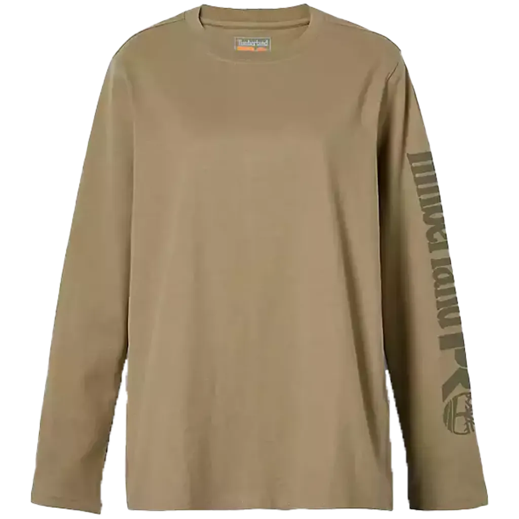 A6D8J Chandail manches longues -Coton Vert Foncé -TIMBERLAND