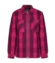 PF4002 Chemise femme à carreaux flanelle Framboise -PILOTE & FILLES