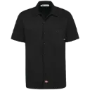 S307BK Chemise manches courtes -Coton Noir -DICKIES