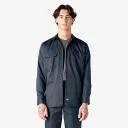 5574 Chemise manches longues -Poly/Coton Marine Fonce -DICKIES
