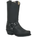 5078 Botte de Cowboy Noir -CANADA WEST