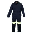 FRED Couvre-Tout 1 Zip -Poly/Coton Marine -ORANGE RIVER