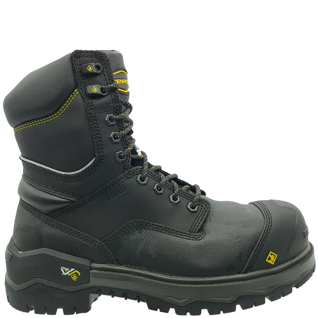 4NRQBK Gantry Botte CSA imperméable Sans métal Noir -TERRA