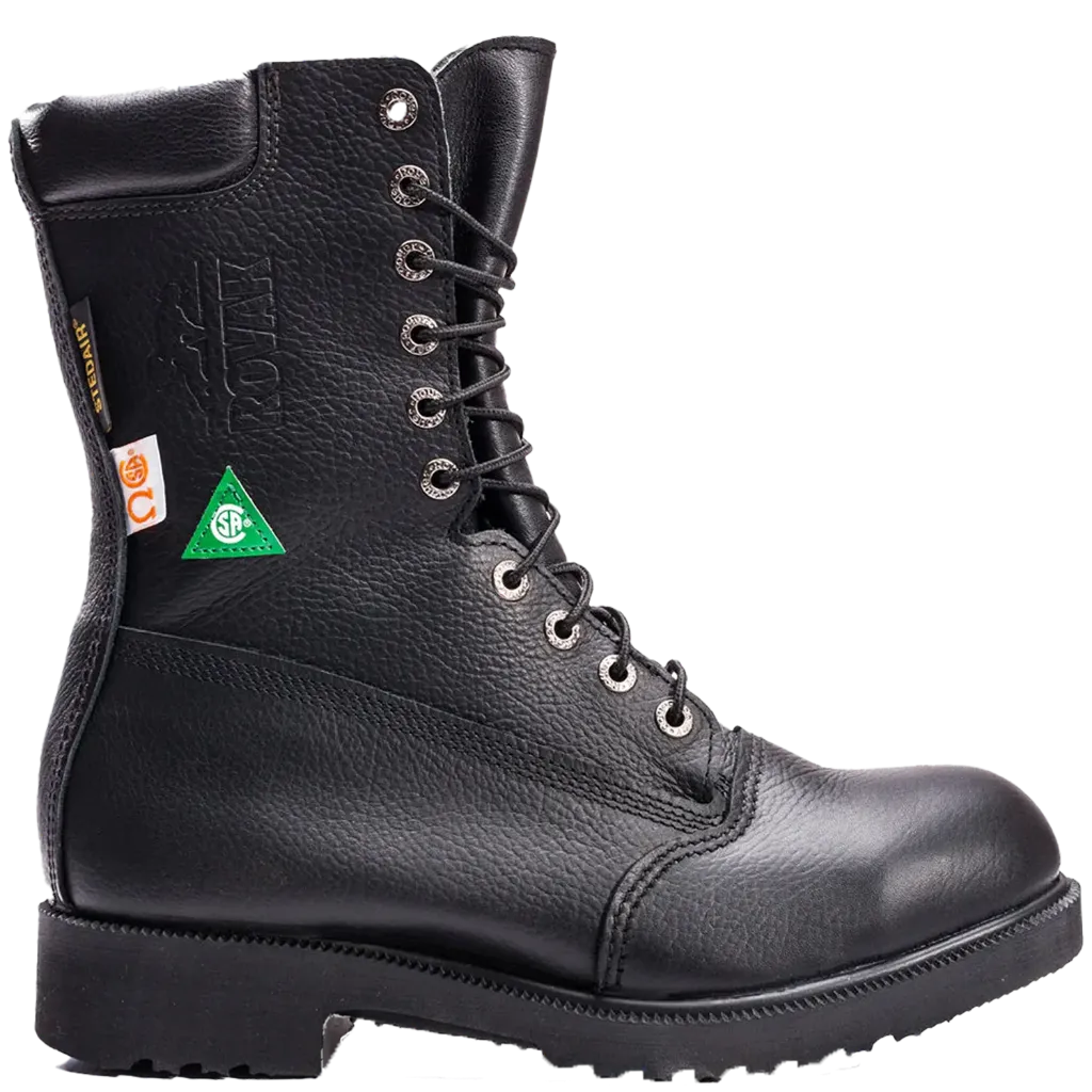 8697JV Rovak® Botte CSA -Monteur de ligne Wp Noir -ROYER