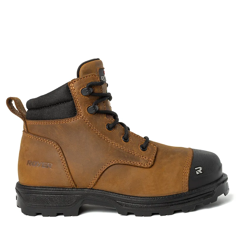 4420GT Bottillon CSA pour femme sans métal Brun -ROYER