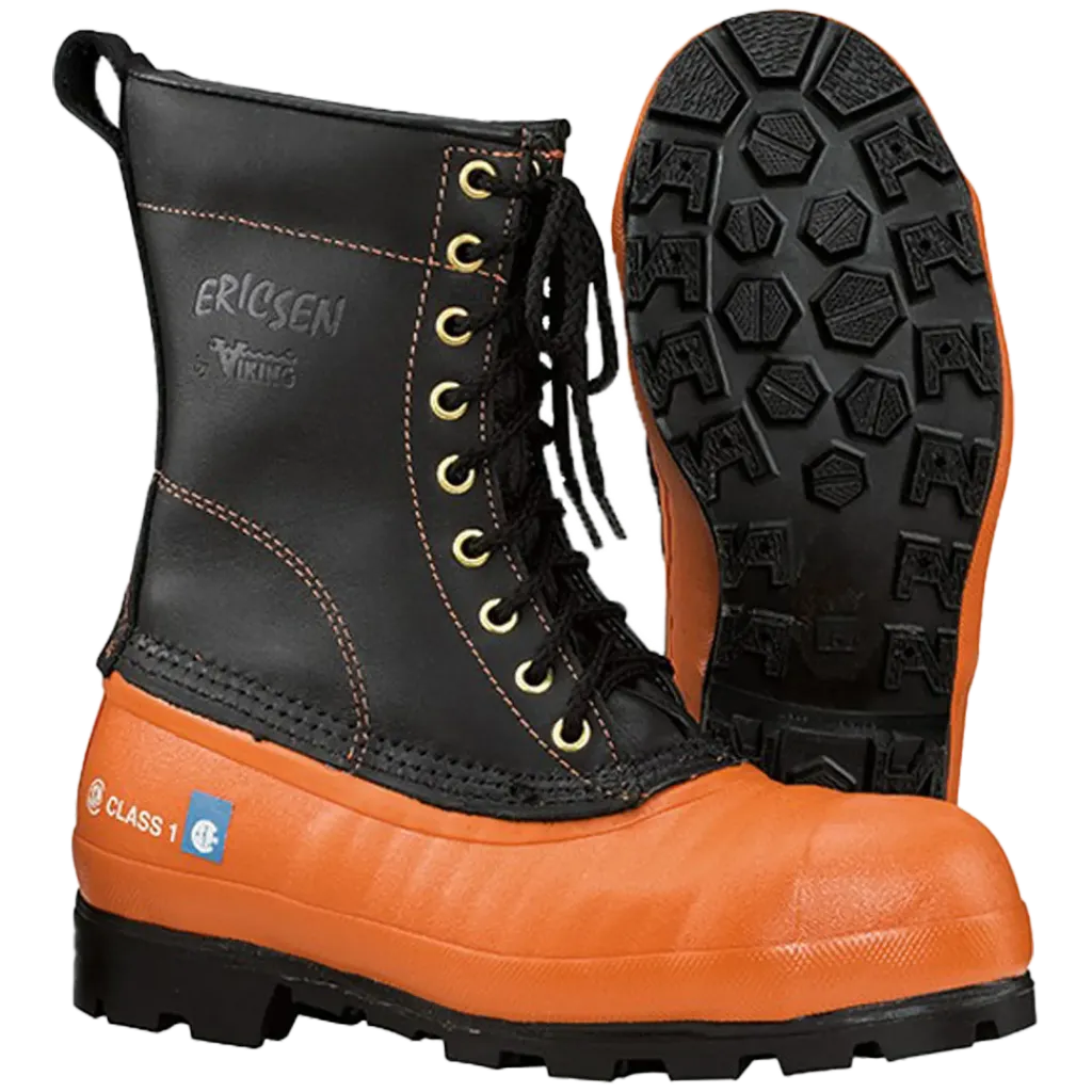 VW76-1 Ericsen Botte CSA Noir Orange -VIKING