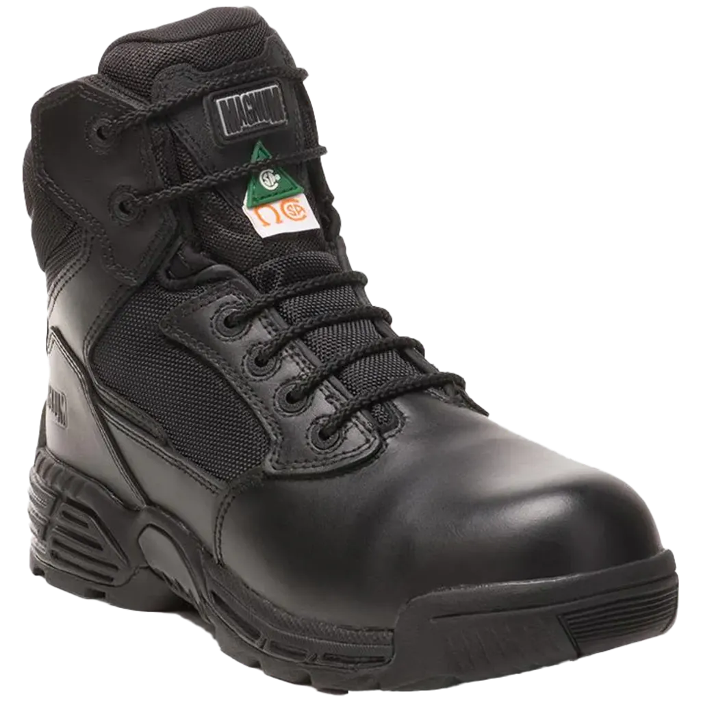 5320 Stealth Force Bottillon CSA -Zip Sans métal Noir -MAGNUM
