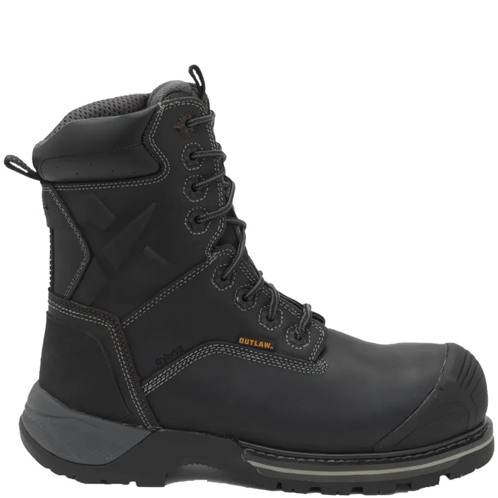 S29046 Rebel Botte CSA imperméable Sans métal Noir -STC