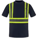 S05945 Primeguard Chandail Hv manches courtes Marine Hv -CX2