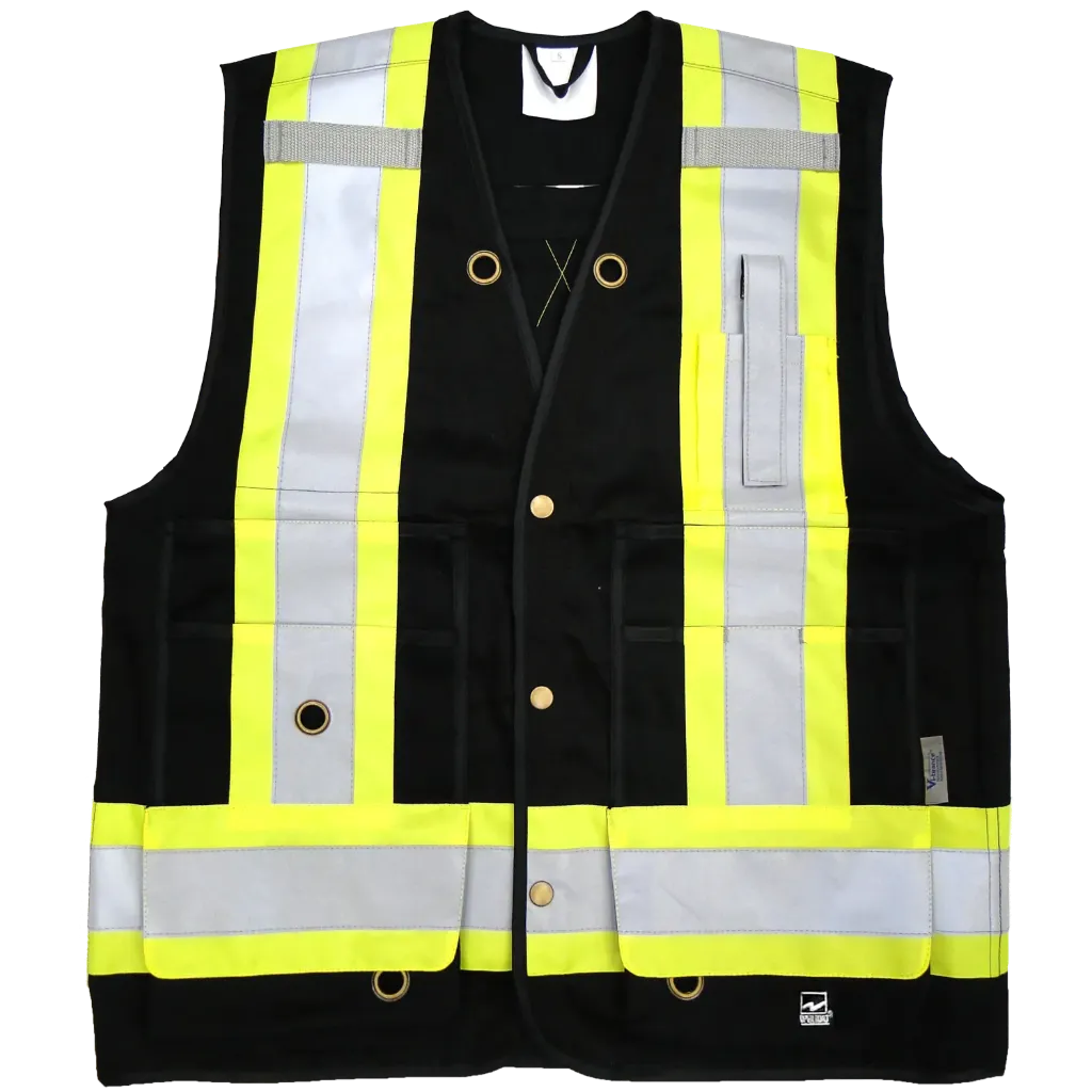 D**4202 Dossard arpenteur  avec tac  Pol. Noir