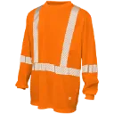 ST22 Chandail Hv M.longues Jers. Orange Hv -TOUGH DUCK