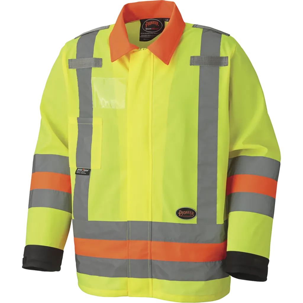 6007 Chemise M.longue conforme MTQ Jaune Hv -PIONEER