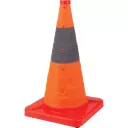 SHA659 Cône de signalisation repliable 18'' 4pk Orange -ZENITH