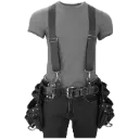 PRO-M12-SMA Tablier complet Professionel Petit Noir -CUIRS DESROCHERS
