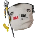 1500130 Sac Canvas -Zip Blanc -DBISALA